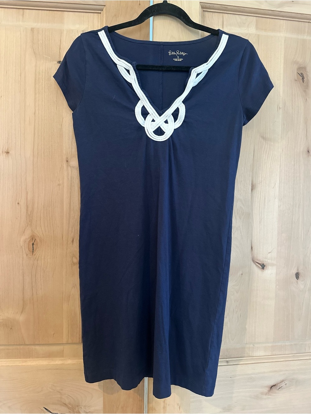 Lilly Pulitzer Brewster Navy T-Shirt Dress
